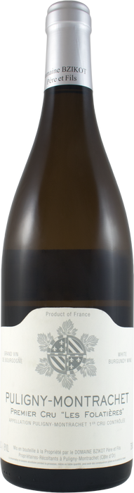 Sylvain Bzikot Puligny- Montrachet Les Folatieres Premier Cru 2023 750ml