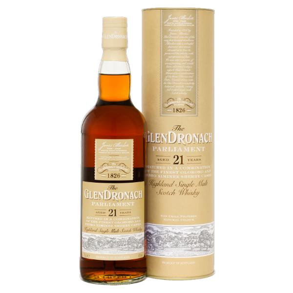 The Glendronach Parliament 21 Years Highland Whisky