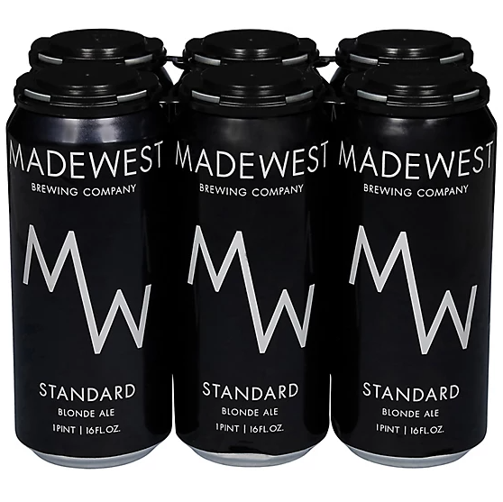 MADEWEST Standard Blonde Ale 6pk