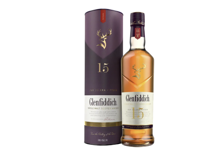 glenfiddich 15 year old solera reserve single malt scotch whisky