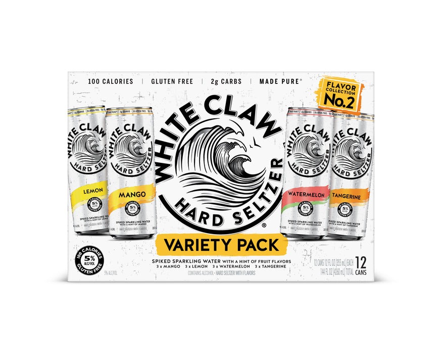 White Claw Hard Seltzer Variety No.2 12pk 12oz Cans