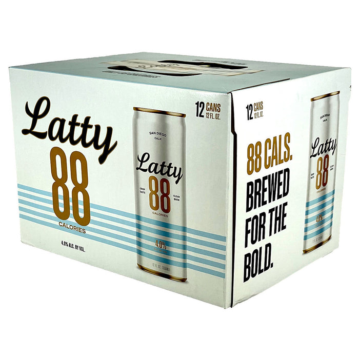 Latty 88 Ultra Light Lager 12 pk  12 oz cans