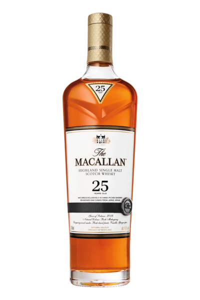 The Macallan 25 Year Sherry Oak Old Single Malt Scotch Whisky 750ml
