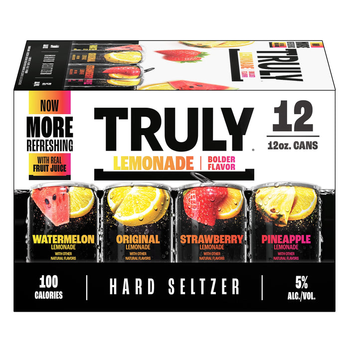 Truly Lemonade Hard Seltzer Mix 12 Pack - Cans