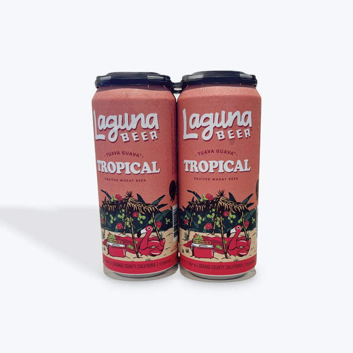 Laguna Beer Co. Tropical Tuava Guava  16oz  4 pk