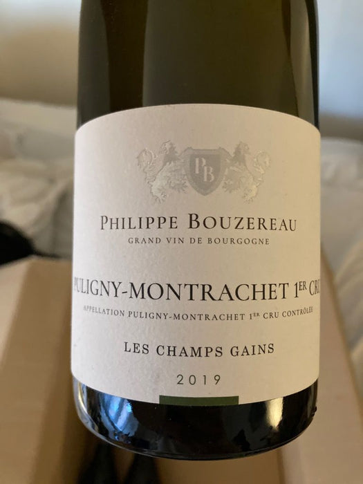 Philippe Bouzereau Puligny- Montrachet 1er Cru  Les Champs Gains  2020