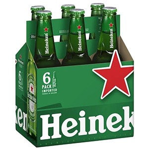 Heineken Beer - 6 Pack/12oz Bottles