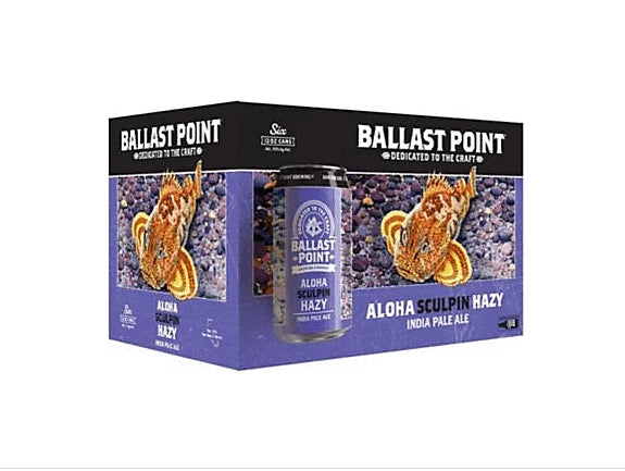 Ballast Point Sculpin Aloha IPA 6 Pk 12 Oz Cans