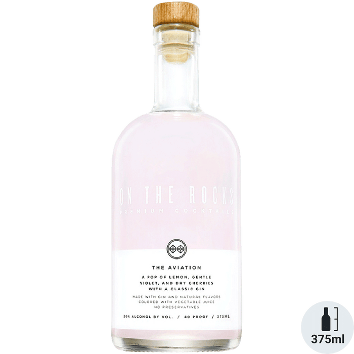 On The Rocks Aviation 375ml