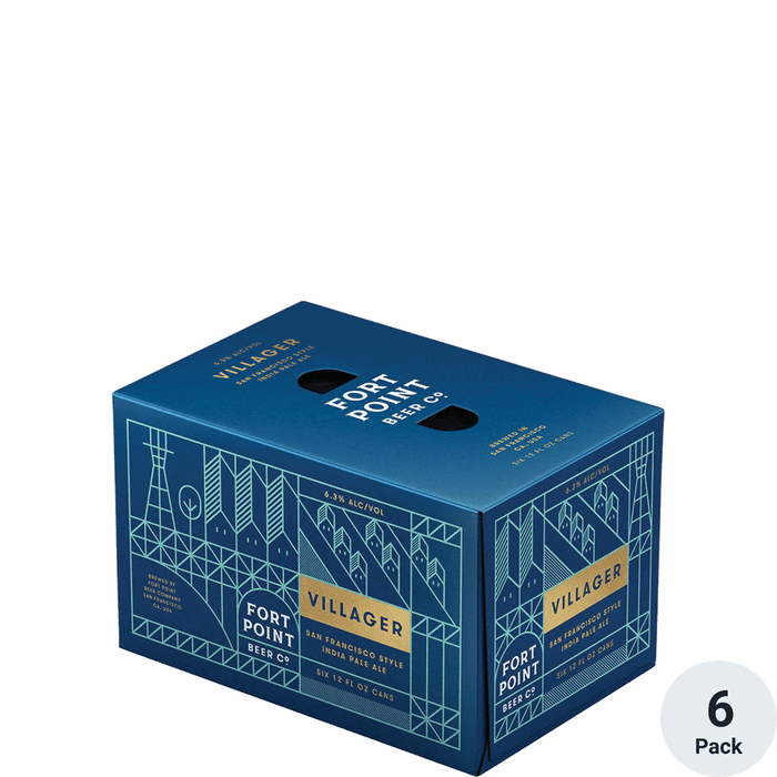 Fort Point Villager Indian Pale Ale 6 Pack