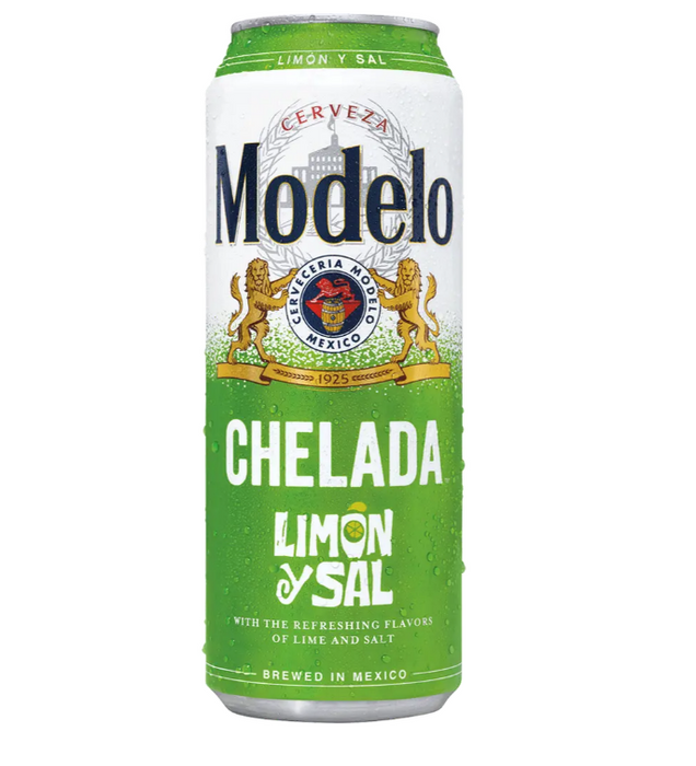Modelo Chelada Limon Y Sal 24oz Can