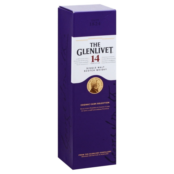 The Glenlivet Single Malt Scotch Whisky 14 Year Old 750 Ml