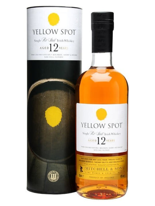 Yellow Spot Irish Whiskey Pot Still 12 Year 750ml