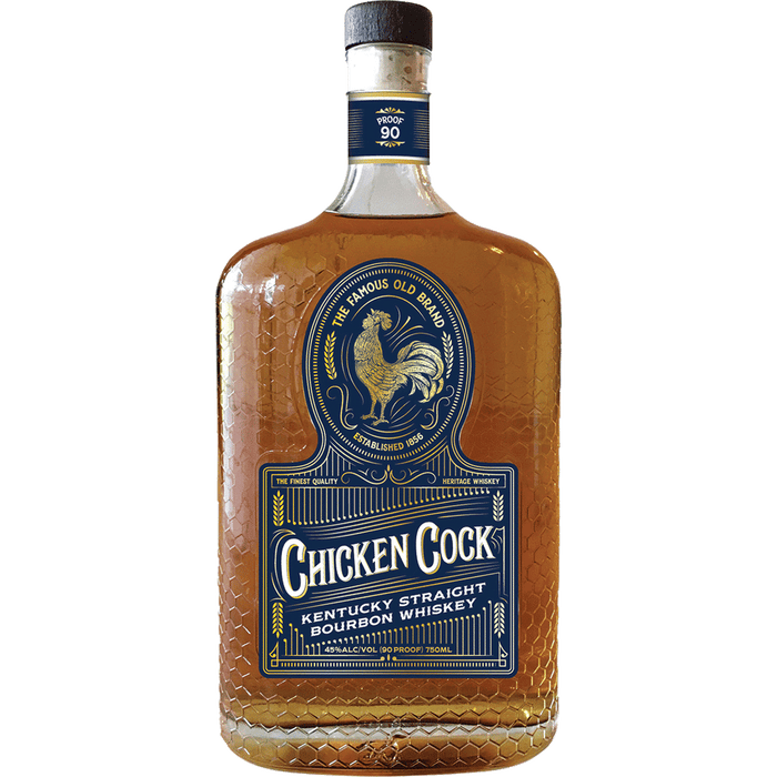 Chicken Cock Bourbon Whiskey 750ml Bottle