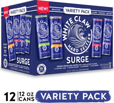 White Claw Assorted, Surge, Variety Pack 12 Pk