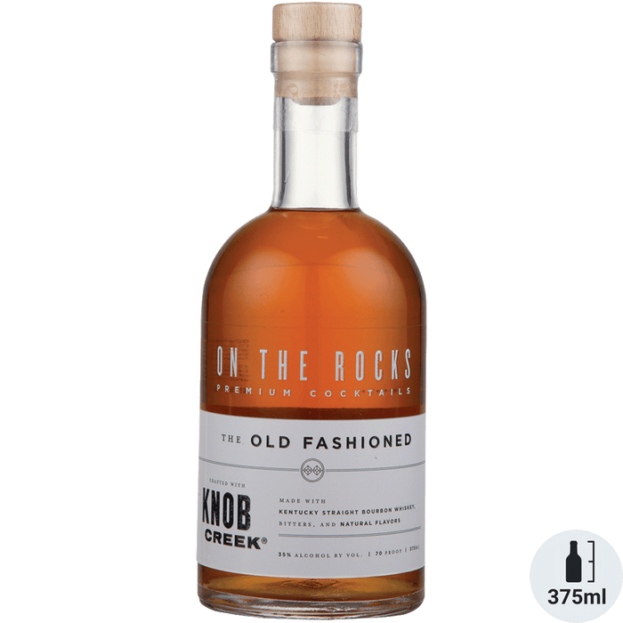 On The Rocks Knob Creek Old Fashioned 375ml