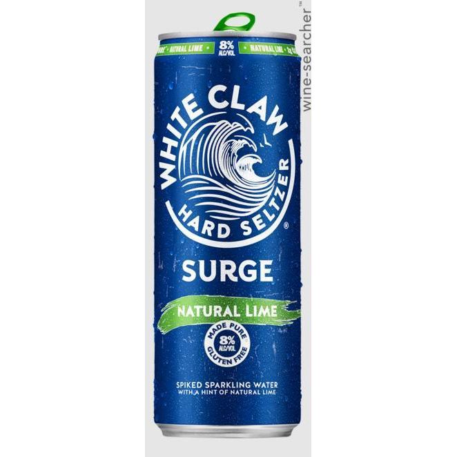 white claw Surge Lime  19.2 oz