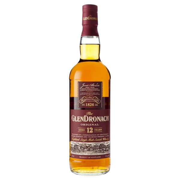 Glendronach Scotch Single Malt 12 Year Original 750ml