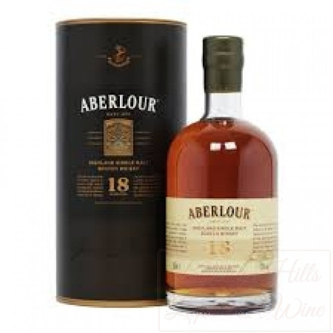 Aberlour Double Cask Speyside Single Malt Scotch Whisky 18 Years Old