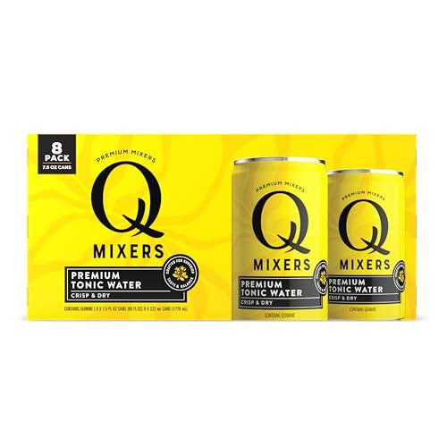 Q Mixers Tonic Water, Premium Cocktail Mixer Made with Real Ingredients