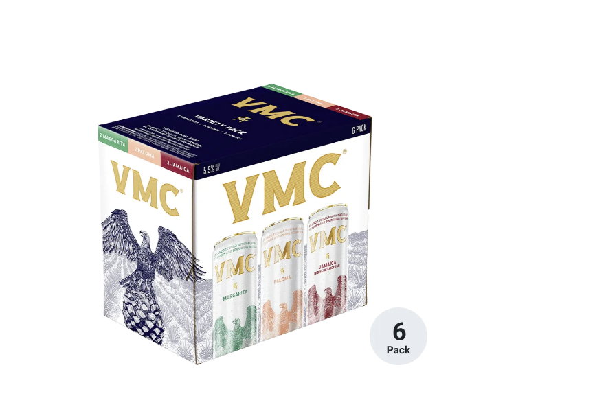 VMC Tequila Cocktails Variety 6-Pack