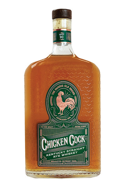 Chicken Cock Rye Whiskey Straight 750ml