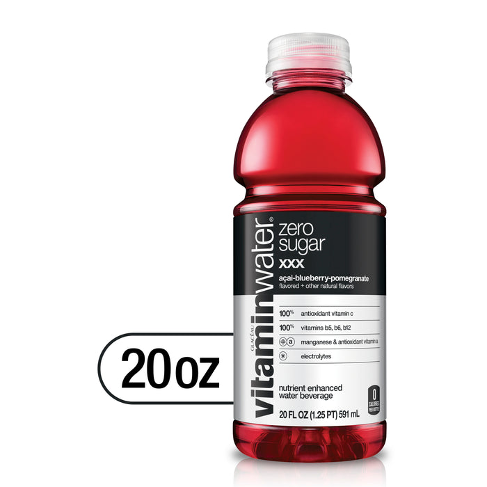Vitamin Water XXX Acai-blueberry-pomegranate 20oz