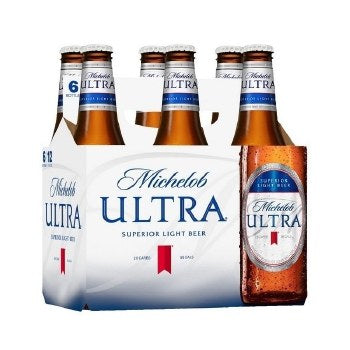 Michelob Ultra Beer - 12.0 Oz X 6 Pack