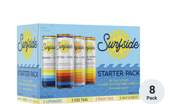 Surfside Starter Pack Variety 8Pacl