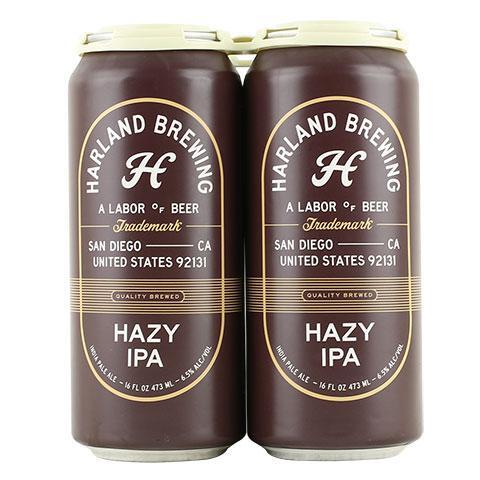 Harland Brewing Hazy IPA  4pk