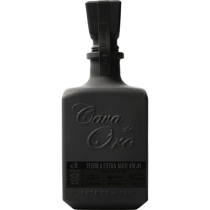 Cava De Oro Extra Aged Anejo Black Limited Edition Tequila