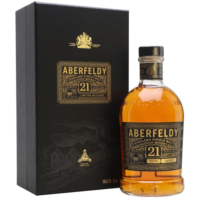 Aberfeldy 21 Year Old Highland Single Malt Scotch -750ml