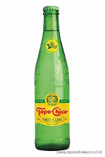 TopoChico Carbonated Mineral Water Twist & Lime 16.9oz 500ml