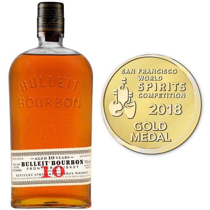 Bulleit Bourbon Whiskey 10 Year 750ml