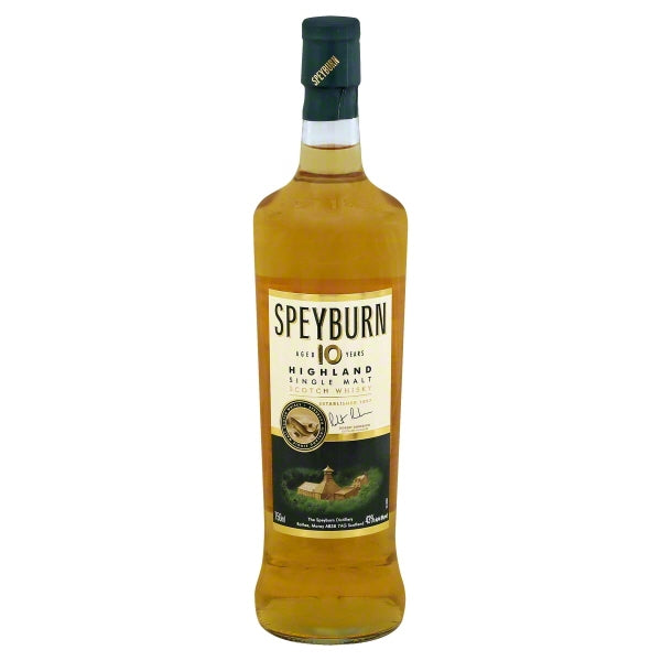 Speyburn 10 Year Old Single Malt Scotch Whisky - 750ml