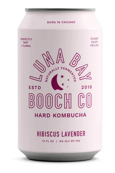 Luna Bay Hibiscus Lavender Hard Kombucha