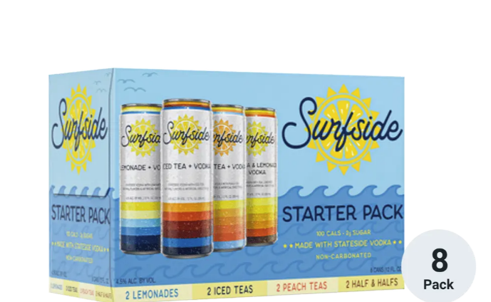 Surfside Starter Pack Variety 8-Pack