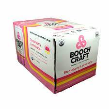 Boochcraft Strawberry Lemonade Kombucha 6-Pack Can