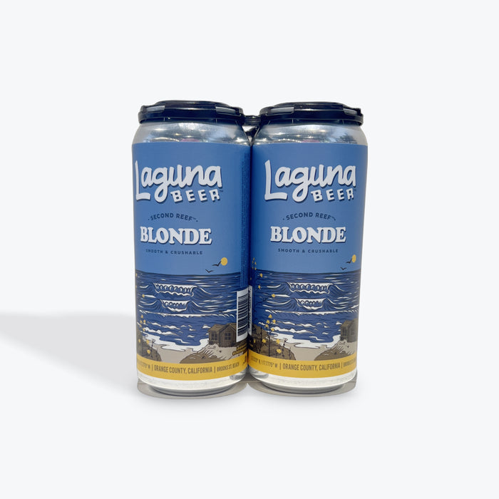 Laguna Beer Co.   Second reef Blonde   16oz    4 Pk