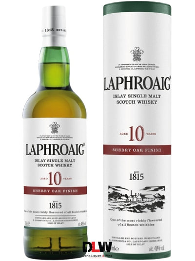 Laphroaig Single Malt Scotch Sherry Oak Finish 10 Yr