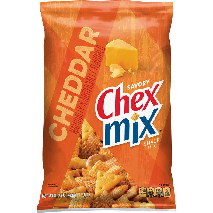 Chex Mix Original Snack Mix, Cheddar - 8.75 Oz