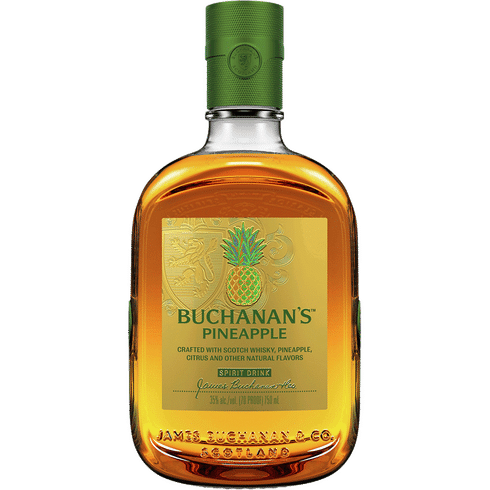 Buchanan's Pineapple Crafted with Scotch Whisky Infused with Pineapple, Citrus, and Other Natural Flavors, 750 ml