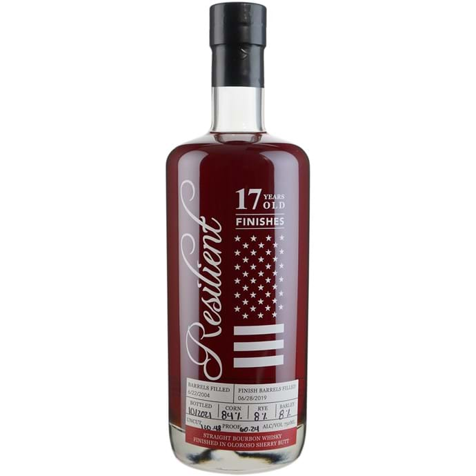 Resilient 17 Year Sherry Cask Finished Bourbon 750ML