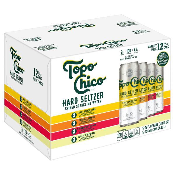 Topo Chico Hard Seltzer Variety 12 Pack