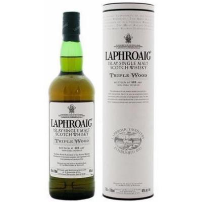 Laphroaig Triple Wood Islay Single Malt Whisky Scotch - 750ml