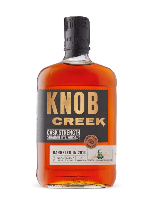 Knob Creek Cask Strength Rye Whiskey - 750ml