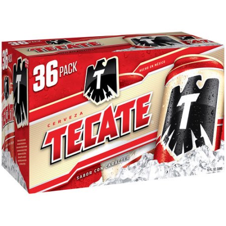 Tecate Mexican Lager Beer, 36-Pack 12 Oz