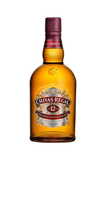 Chivas Regal 12 Year Scotch Whisky - 750ml