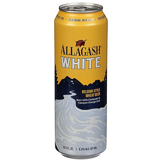 Allagash Brewery White Ale 19.2FZ