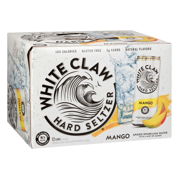 White Claw Mango Hard Seltzer 12oz 12 Pack